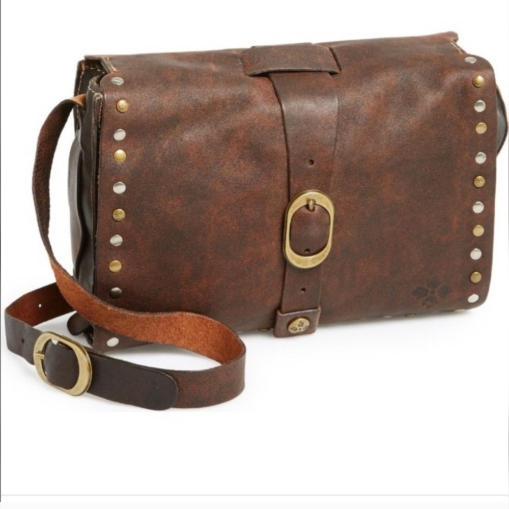 Patricia Nash Crossbody "Montova" Dark Brown Bag